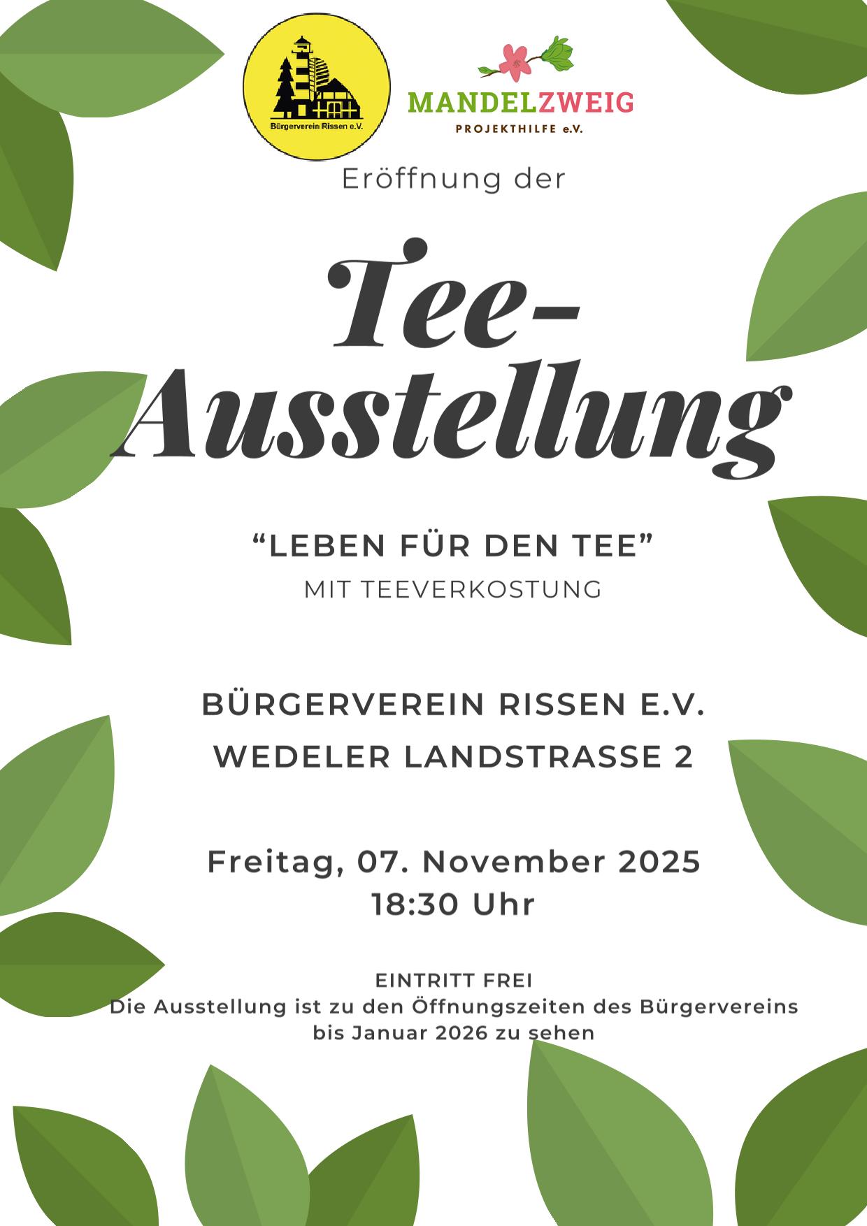 25 11 07 Ausstellung Leben fuer den Tee
